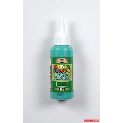 Farba na sklo KOH-I-NOOR 60 ml tmavozelená