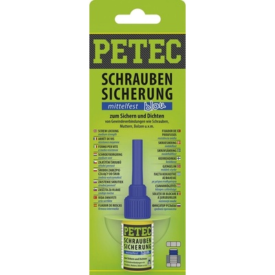PETEC Prípravok pre fixáciu skrutiek stredná pevnosť Schraubensicherung Mittelfest 5 g