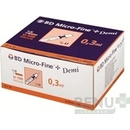 BD Micro Fine + Demi inzulin. striekačka U-100 30 G objem 0,3 ml 10 x 10 ks