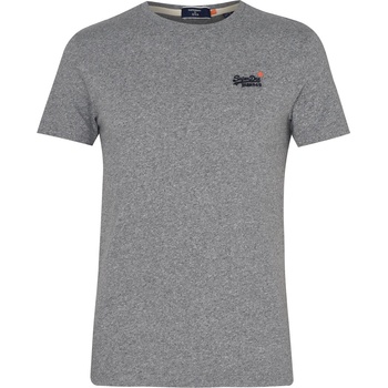 Superdry Тениска Superdry Small Chest Logo T Shirt - Grey Marl 4HK