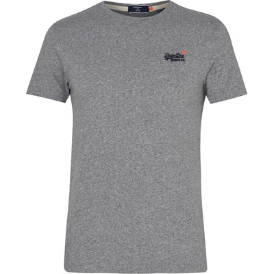 Superdry Тениска Superdry Small Chest Logo T Shirt - Grey Marl 4HK