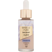 Max Factor Miracle Pure Skin Reset 2in1 Serum Foundation 30-40 Fair To Light W Make-up 30 ml