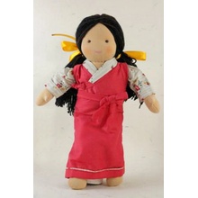 Dolls4Tibet Tibetská handrová priateľstvo Tenzin