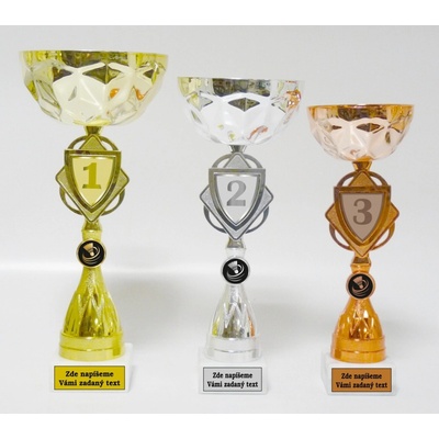 VIZINGR Badmintonové poháry 537-LAC018 537-LAC018/27 cm