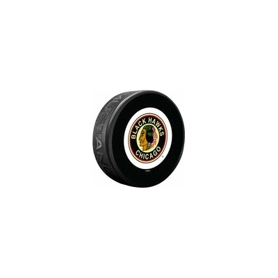 Mustang Puk Chicago Blackhawks NHL Vintage Classic Textured Puck - Burnt – Zboží Dáma