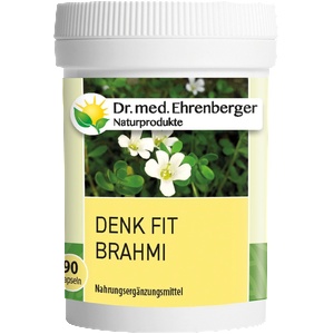 Dr. Ehrenberger Naturprodukte Denk Fit Brahmi - 90 капсули