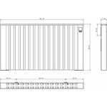 Tedan Акумулиращ радиатор Tedan Lamina 1900W (L1900L)