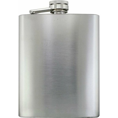 Butylka/likérka s matným stříbrným povrchem 237ml
