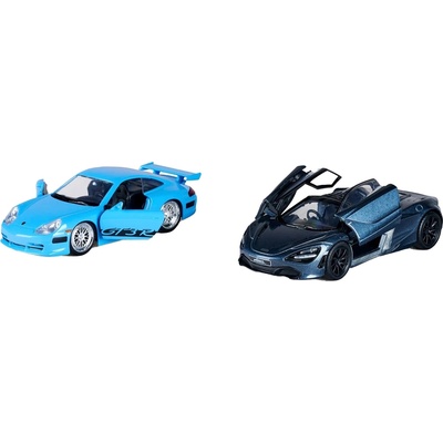 Jada Toys Метални колички Jada Toys Fast & Furious Legacy - Porsche 911 GT3 RS/McLaren 720S, 1: 32 (9334250314R00)