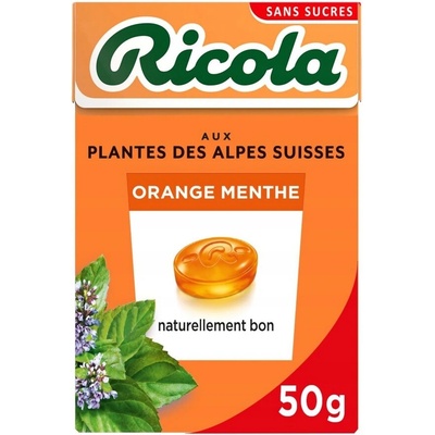 Ricola Pomaranč a Mäta 50 g