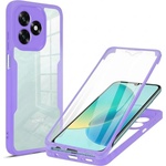 Techsuit Калъф за Honor X5c Plus - Techsuit ColorVerse 360 Series + Протектор - Лилав (KF2360772)
