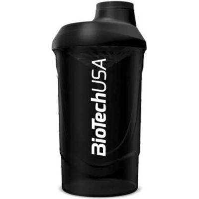BioTech USA shaker Wave 600 ml Barva: Černá