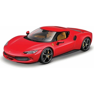 Bburago RACE+PLAY Ferrari Ferrari 296 GTB červená 1:18