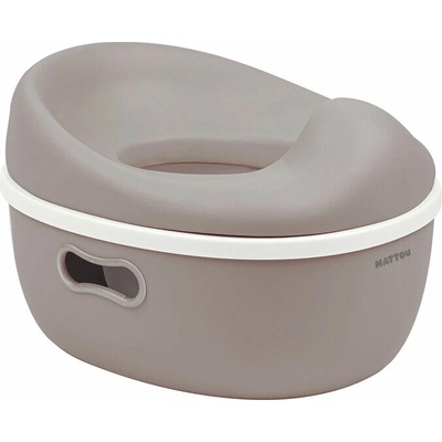 Nattou Nočník učicí 3v1 Potty Potty Taupe