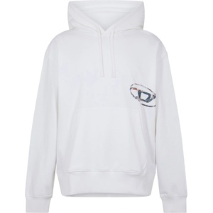 Diesel Блуза Diesel Men's Macs Flpa Crew Sweatshirt - Bright White