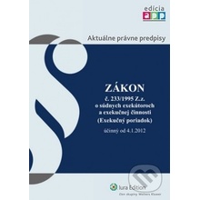 Zákon č. 233/1995 Z.z. o súdnych exekútoroch a exekučnej činnosti exekučný poriadok od 4.1.2012