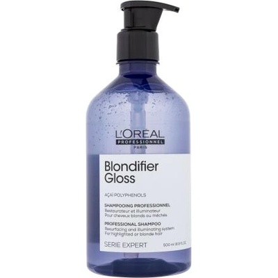 L'Oréal Blondifier Gloss Professional Shampoo 500 ml озаряващ шампоан за руса коса за жени