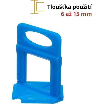 Spony Levelys 3 mm 100 ks