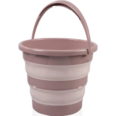 BabyJem Сгъваема кофа за изплакване BabyJem - 10 l, сьомга (120.02.598.004)