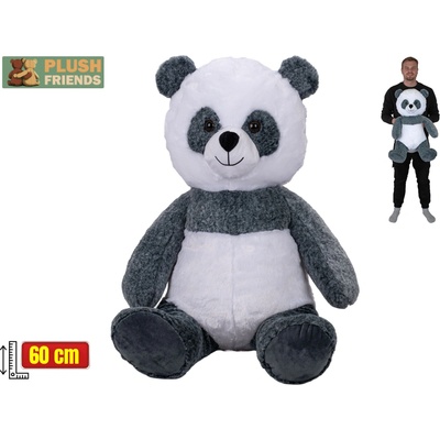 Mikro trading Plush Friends - Panda plyšová sediaca - 60 cm