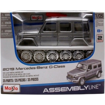 Maisto Метална кола за сглобяване Maisto Assembly Line - 2019 Mercedes-Benz G, 1: 25 (39536)