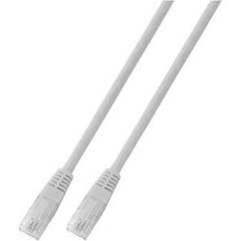 EFB Elektronik Пач корда категория 6 RJ45, неекранирана U-UTP, PVC, CCA, бяла & mdash; 1 метър (K8100WS.1)