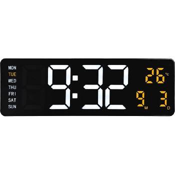 NeXtime Часовник и будилник Super Digi стенен (3322)