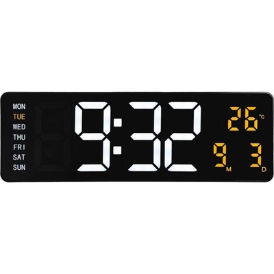 NeXtime Часовник и будилник Super Digi стенен (3322)