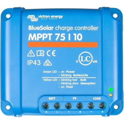 Victron BlueSolar 75/10 MPPT solární regulátor – Sleviste.cz