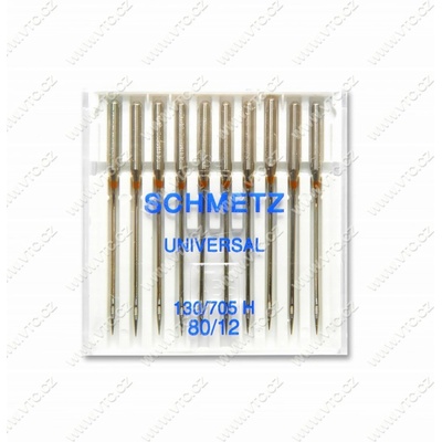 SCHMETZ Ihly strojové 705 H UNIVERSAL 80 (10ks)
