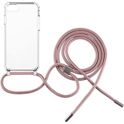 FIXED Pure Neck s růžovou šňůrkou na krk Apple iPhone 7/8/SE 2020/2022 FIXPUN-100-PI