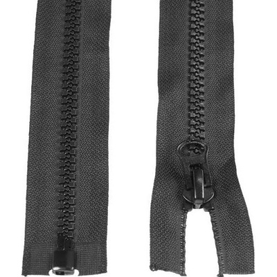 Prima-obchod Kostěný zip No 8 délka 70 cm (bundový) černý, barva Černá