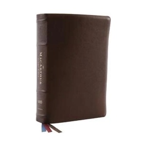 MacArthur Study Bible 2nd Edition: Unleashing God's Truth One Verse at a Time (Lsb, Brown Premium Goatskin Leather, Comfort Print) | MACARTHUR JOHN F (ISBN: 9781400339778)