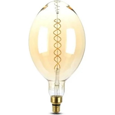 V-TAC žiarovka Filament LED E27 8W BF180 biela teplá V-TAC VT-2168D Amber Dimmable
