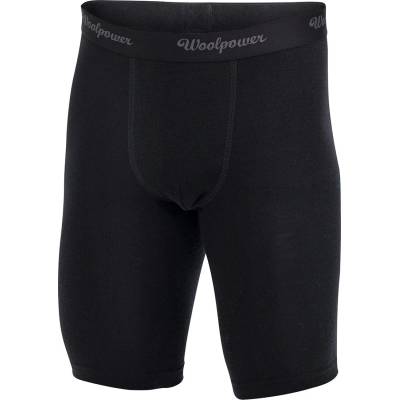 Woolpower Мъжко мериносово термобельо Woolpower Boxer Xlong Merino base layer - Black - размер XXL (015-0751-0115)