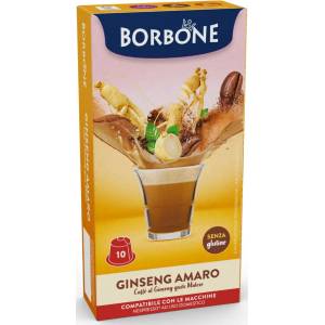 Caffè Borbone Caffe Borbone Ginseng горчиво кафе с мляко Nespresso® капсули 10бр