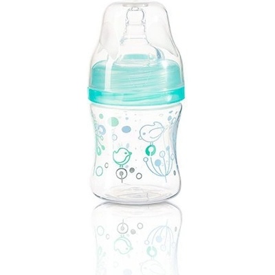 BabyOno antikoliková láhev širokohrdlá 120 ml tyrkysová