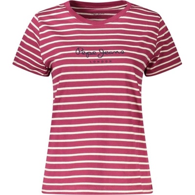 PEPE JEANS Дамска тениска с къс ръкав pepe jeans, Размер xs, Цвят Виола (pl5000124maestriped_vi398)