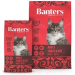 Visán BANTERS Cat Adult Turkey - Пуйка и ориз - храна за котки над 1 година 8 кг