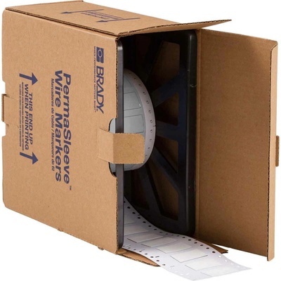 Brady HX-500-2-WT / 117088, PermaSleeve Heatex označovacie návleky, 50.80 mm x 21.60 mm