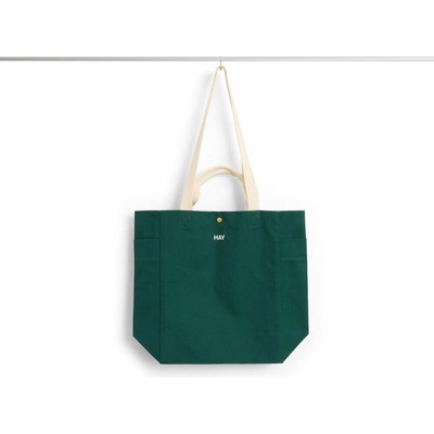 Hay Plátěná taška Everyday Tote Bag dark green