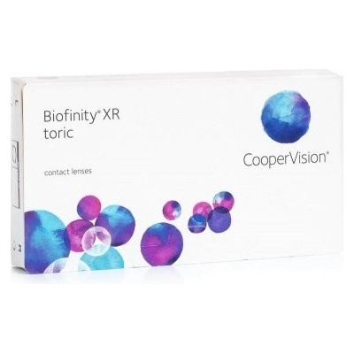 Cooper Vision Biofinity XR Toric 3 čočky