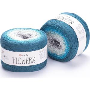 YARNART Flowers 289 Плетива прежда (Flowers 289)