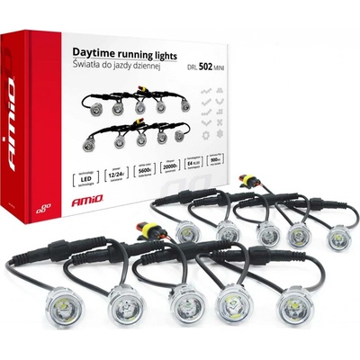 AMiO Světla pro denní svícení DRL 502mini | Zboží Auto