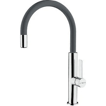 Strohm Teka Кухненски смесител, въртящ се чучур, каменносив FORMENTERA TOP FOT 995 (Б.7010.КС)