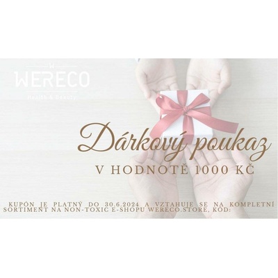 Dárkový poukaz na nákup v hodnotě 500 Kč