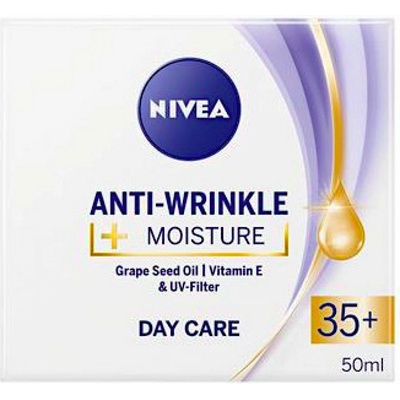 Nivea Anti Wrinkle Firming noční pleťový krém proti vráskám 50 ml