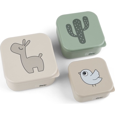 Done by Deer Контейнери за закуски Lalee 3 бр (1226319)