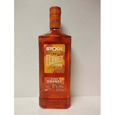 Fernet Stock Blood Orange 27% 1 l (holá láhev)