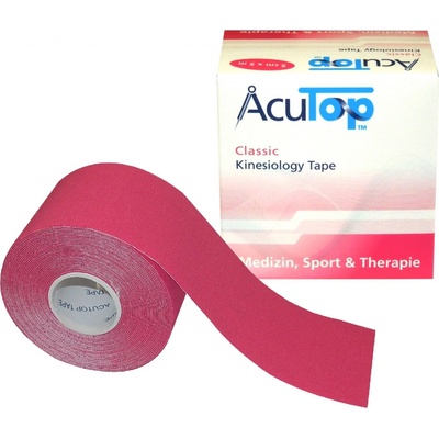 AcuTop Premium tejp růžová 5 cm x 5 m